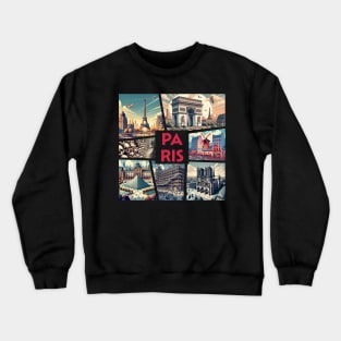 FRENCH CITY - PARIS - TRAVEL -1 Crewneck Sweatshirt